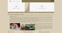 Desktop Screenshot of mekongdeltatravel.com